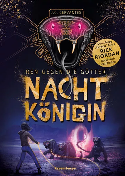 Cover: Ren gegen die Götter, Band 1: Nachtkönigin (Rick Riordan Presents). Die Fortsetzung des Bestsellers Zane gegen die Götter!