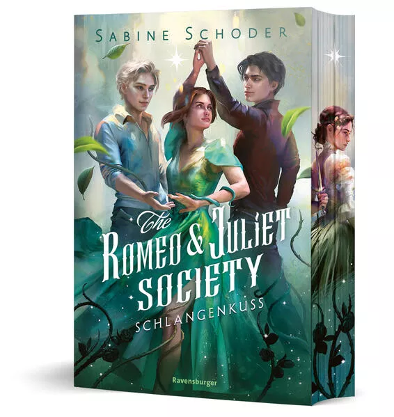 Cover: The Romeo & Juliet Society, Band 2: Schlangenkuss (Knisternde Romantasy | Limitierte Auflage mit Farbschnitt)