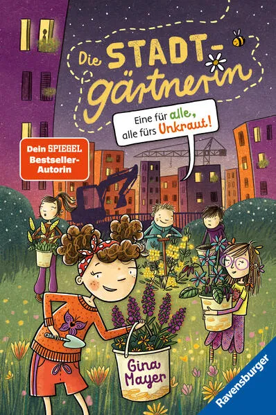 Cover: Die Stadtgärtnerin, Band 2: Eine für alle, alle fürs Unkraut! (Kinderbuch ab 8 Jahre von Bestseller-Autorin Gina Mayer)