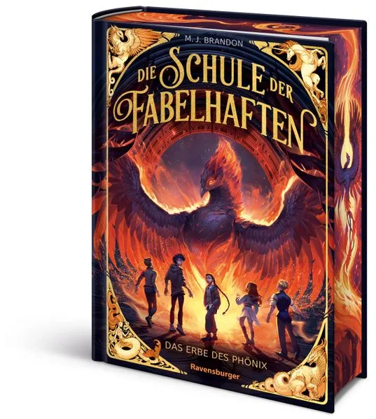 Cover: Die Schule der Fabelhaften, Band 1 - Das Erbe des Phönix