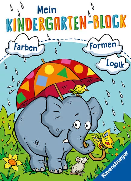 Ravensburger Mein Kindergarten-Block - Farben, Formen, Logik- Rätselspaß für Kindergartenkinder ab 5 Jahren - Förderung von Logik, Aufmerksamkeit und Ausdauer</a>