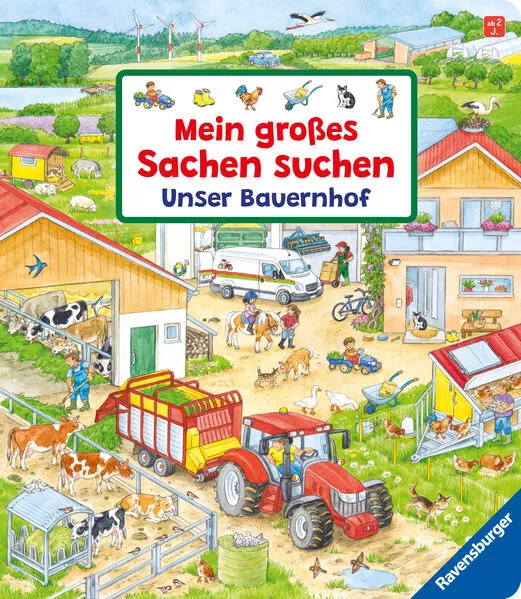 Cover: Mein großes Sachen suchen: Unser Bauernhof