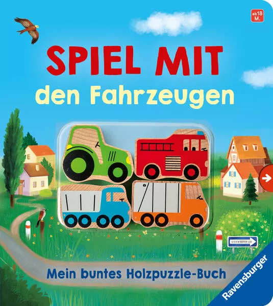 Spiel mit den Fahrzeugen: Mein buntes Holzpuzzle-Buch</a>