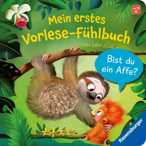 Cover: Mein erstes Vorlese-Fühlbuch: Bist du ein Affe?
