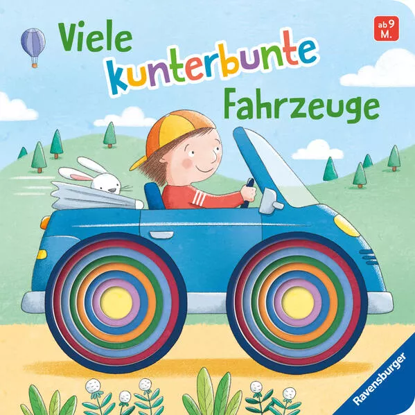 Viele kunterbunte Fahrzeuge