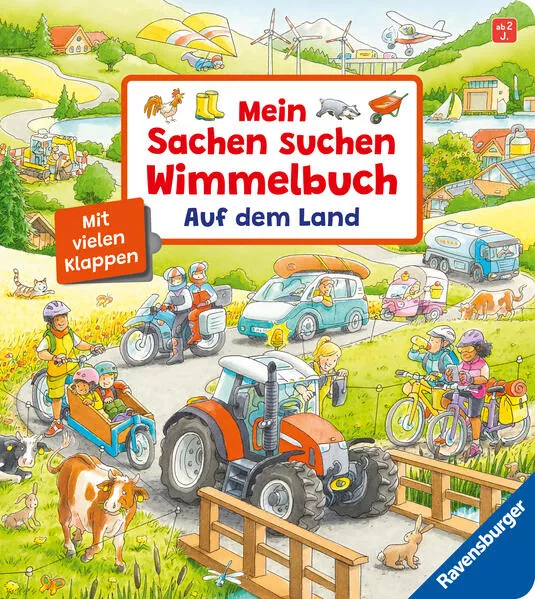 Cover: Mein Sachen suchen Wimmelbuch: Auf dem Land
