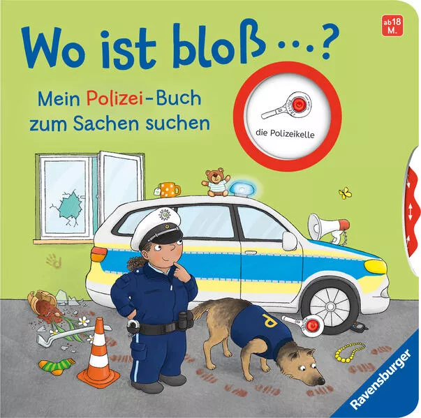 Cover: Wo ist bloß ...? Mein Polizei-Buch zum Sachen suchen