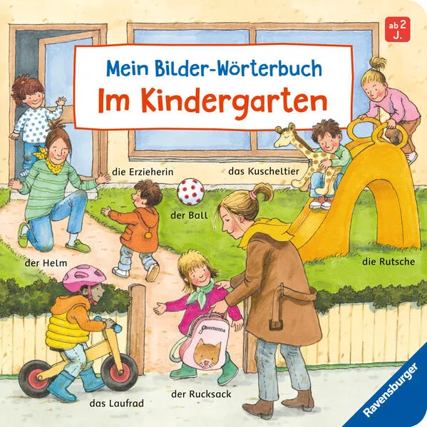 Mein Bilder-Wörterbuch: Im Kindergarten</a>