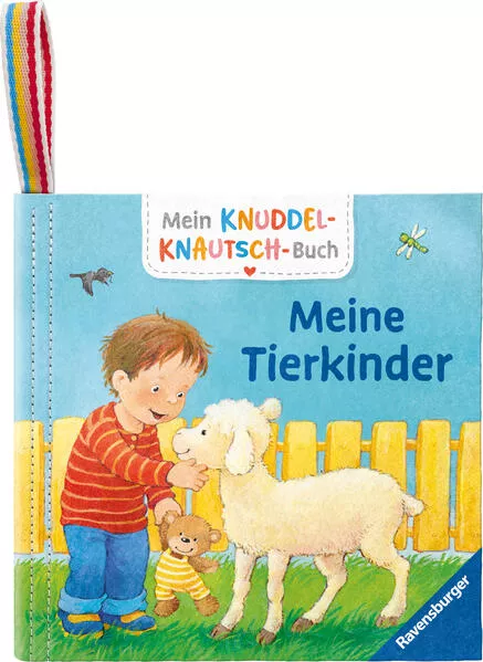 Mein Knuddel-Knautsch-Buch: Meine Tierkinder; weiches Stoffbuch, waschbares Badebuch, Babyspielzeug ab 6 Monate</a>