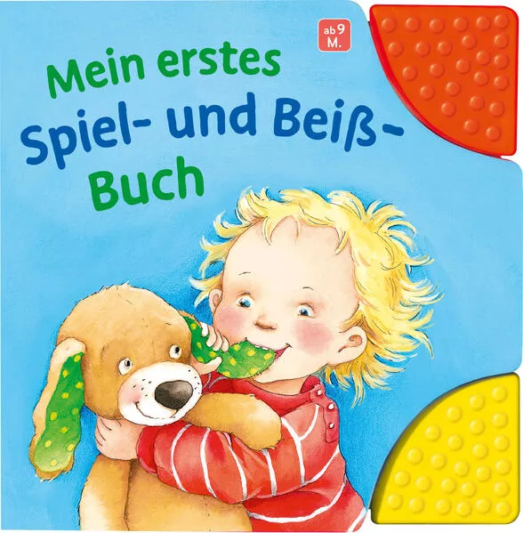 Cover: Mein erstes Spiel- und Beiß-Buch: Babybuch mit Beißecken ab 9 Monaten