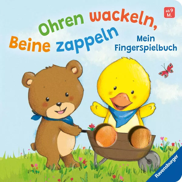 Ohren wackeln, Beine zappeln: Mein Fingerspielbuch. Babybuch ab 9 Monaten</a>