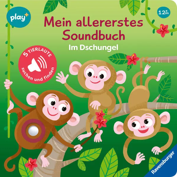 Ravensburger Play+ Mein allererstes Soundbuch: Im Dschungel (Sachen suchen und hören)</a>