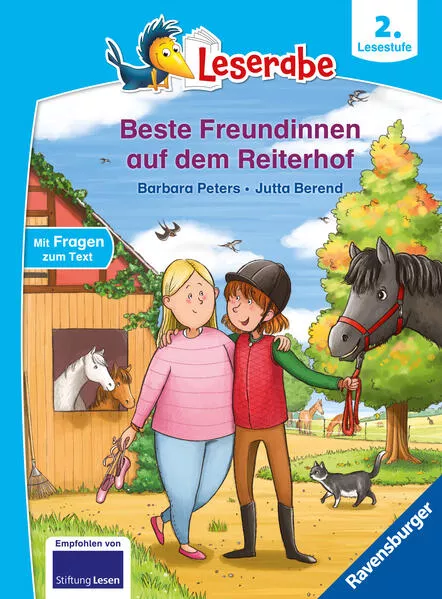 Cover: Beste Freundinnen auf dem Reiterhof - lesen lernen mit dem Leserabe - Erstlesebuch - Kinderbuch ab 7 Jahren - lesen üben 2. Klasse (Leserabe 2. Klasse)
