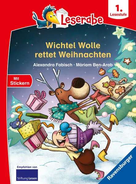 Cover: Wichtel Wolle rettet Weihnachten - Leserabe ab 1. Klasse - Erstlesebuch für Kinder ab 6 Jahren