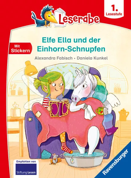 Cover: Elfe Ella und der Einhorn-Schnupfen - Leserabe ab 1. Klasse - Erstlesebuch für Kinder ab 6 Jahren