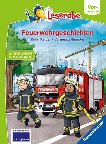 Cover: Feuerwehrgeschichten - Leserabe ab Vorschule - Erstlesebuch für Kinder ab 5 Jahren