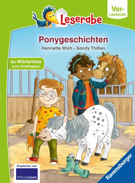 Cover: Ponygeschichten - Leserabe ab Vorschule - Erstlesebuch für Kinder ab 5 Jahren