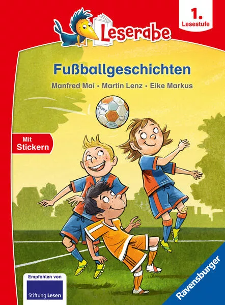 Cover: Fußballgeschichten - Leserabe 1. Klasse - Erstlesebuch für Kinder ab 6 Jahren