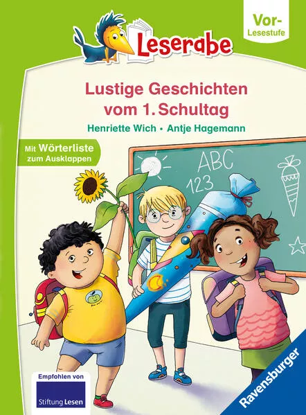 Cover: Geschichten vom ersten Schultag - lesen lernen mit dem Leserabe - Erstlesebuch - Kinderbuch ab 5 Jahren - erstes Lesen - (Leserabe Vorlesestufe)