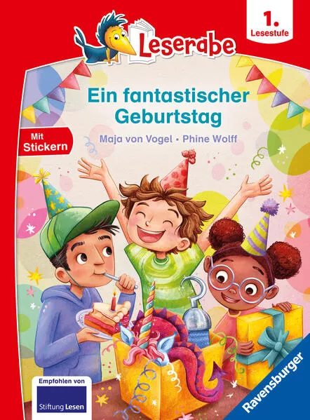 Cover: Ein fantastischer Geburtstag - lesen lernen mit dem Leserabe - Erstlesebuch - Kinderbuch ab 6 Jahren - Lesen lernen 1. Klasse Jungen und Mädchen (Leserabe 1. Klasse)