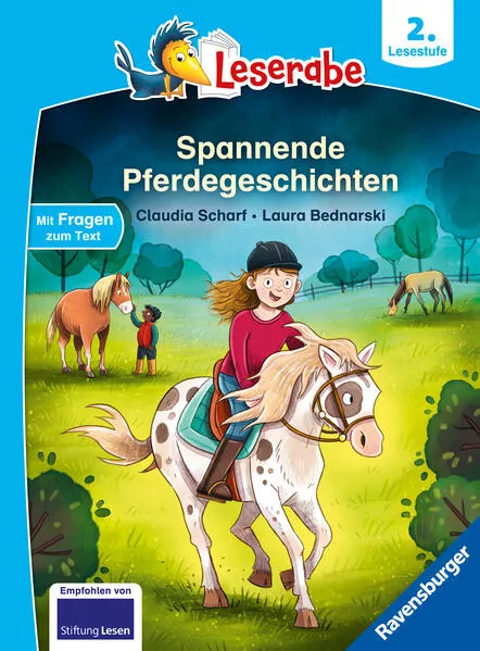 Spannende Pferdegeschichten - Lesen lernen mit dem Leseraben - Erstlesebuch - Kinderbuch ab 7 Jahren - Lesen üben 2. Klasse Mädchen und Jungen (Leserabe 2. Klasse)</a>