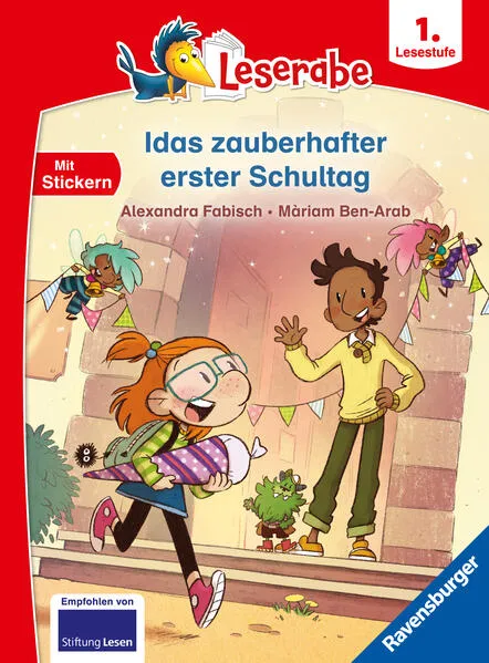 Cover: Idas zauberhafter erster Schultag - lesen lernen mit dem Leseraben - Erstlesebuch - Kinderbuch ab 6 Jahren - Lesenlernen 1. Klasse Jungen und Mädchen (Leserabe 1. Klasse)