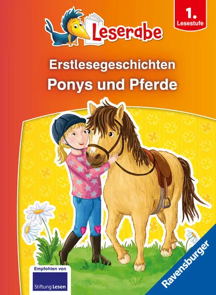 Cover: Erstlesegeschichten: Ponys und Pferde - Leserabe 1. Klasse - Erstlesebuch für Kinder ab 6 Jahren