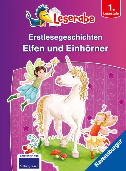 Cover: Erstlesegeschichten: Elfen und Einhörner - Leserabe ab 1. Klasse - Erstlesebuch für Kinder ab 6 Jahren