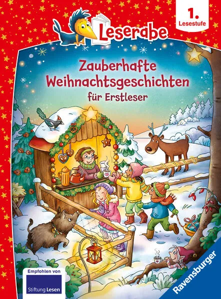 Zauberhafte Weihnachtsgeschichten für Erstleser - lesen lernen mit dem Leseraben - Erstlesebuch - Kinderbuch ab 6 Jahren - Lesen lernen 1. Klasse Jungen und Mädchen (Leserabe 1. Klasse)