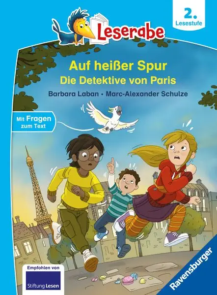 Cover: Leserabe 2. Lesestufe - Auf heißer Spur - Die Detektive von Paris