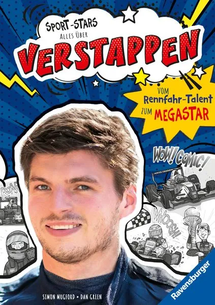 Cover: Sport-Stars. Alles über Verstappen. Vom Rennfahr-Talent zum Megastar