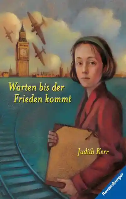 Cover: Warten bis der Frieden kommt (Ein berührendes Jugendbuch über die Zeit des Zweiten Weltkrieges, Rosa Kaninchen-Trilogie, 2)