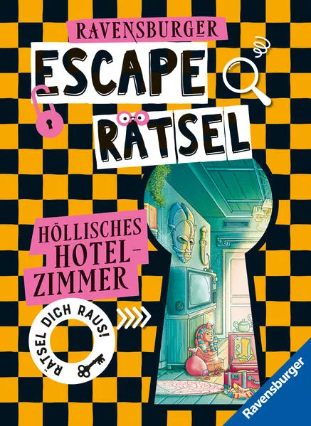 Cover: Ravensburger Escape Rätsel: Höllisches Hotelzimmer