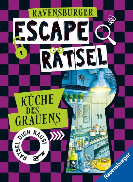 Cover: Ravensburger Escape Rätsel: Küche des Grauens