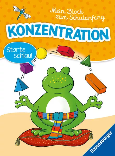 Cover: Mein Block zum Schulanfang: Konzentration