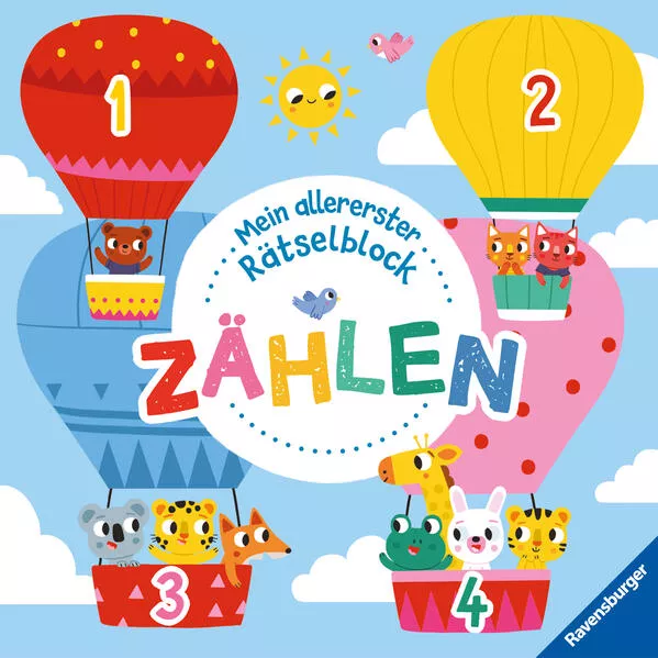 Cover: Ravensburger Mein allererster Rätselblock - Zählen - Rätselblock für Kinder ab 3 Jahren