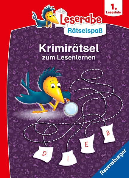 Cover: Ravensburger Leserabe Rätselspaß - Krimirätsel zum Lesenlernen ab 6 Jahren - 1. Lesestufe
