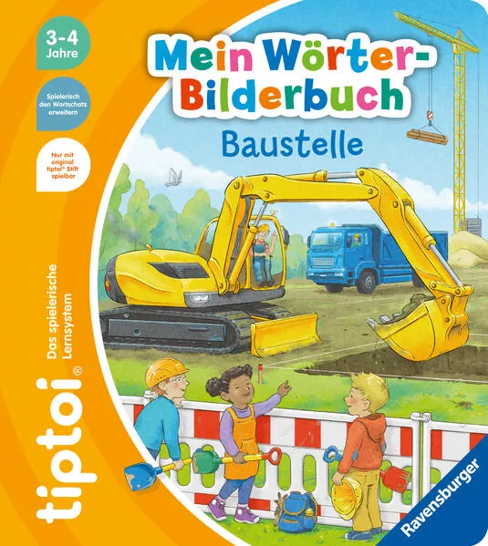 Cover: tiptoi® Mein Wörter-Bilderbuch Baustelle