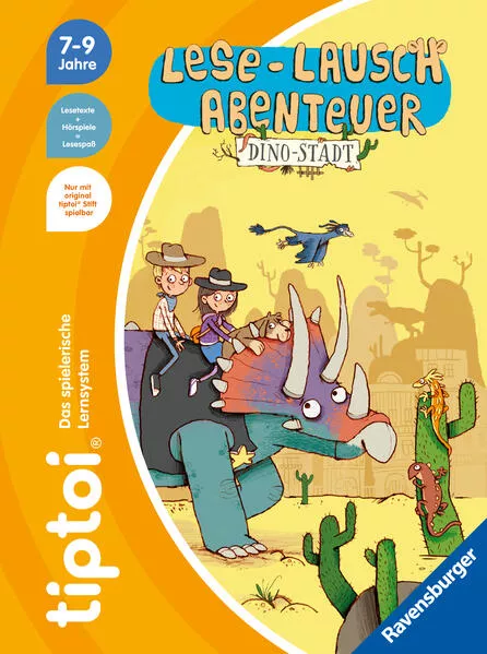 Cover: tiptoi® Lese-Lausch-Abenteuer Dino-Stadt