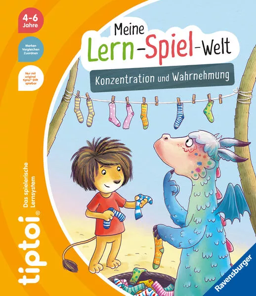 Cover: tiptoi® Meine Lern-Spiel-Welt: Konzentration und Wahrnehmung