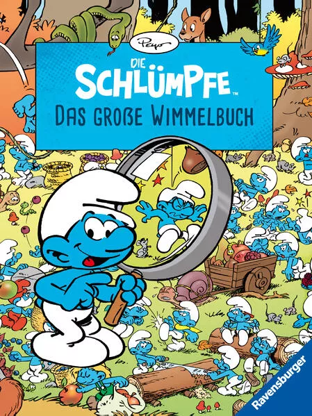 Cover: Die Schlümpfe: Das große Wimmelbuch