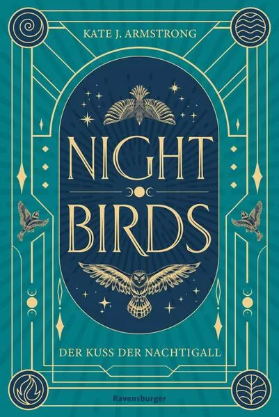 Cover: Nightbirds, Band 1: Der Kuss der Nachtigall (Epische Romantasy)