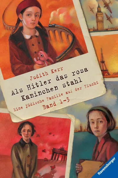 Cover: Als Hitler das rosa Kaninchen stahl Band 1-3 (Ein berührendes Jugendbuch über die Zeit des Zweiten Weltkrieges) (Rosa Kaninchen-Trilogie, 1-3)