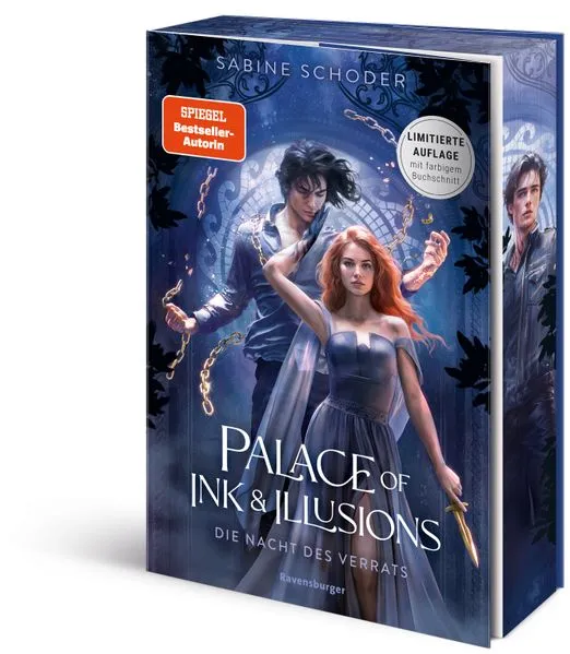 Cover: Palace of Ink & Illusions, Band 2: Die Nacht des Verrats (Knisternde Romantasy von SPIEGEL-Bestsellerautorin Sabine Schoder)