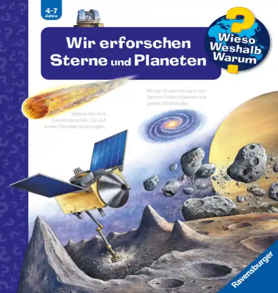 Cover: Wieso? Weshalb? Warum?, Band 59: Wir erforschen Sterne und Planeten