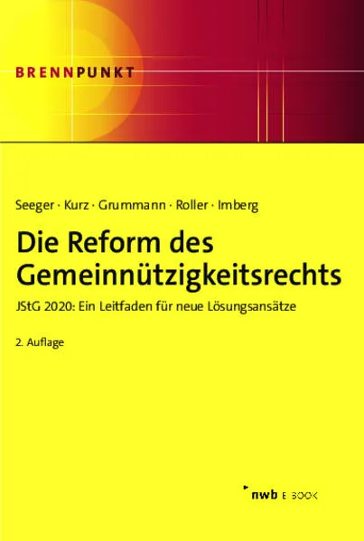 Die Reform des Gemeinnützigkeitsrechts