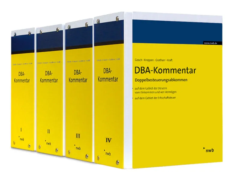 Cover: DBA-Kommentar ohne Fortsetzungsbezug