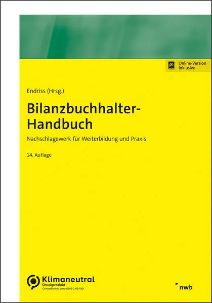 Cover: Bilanzbuchhalter-Handbuch