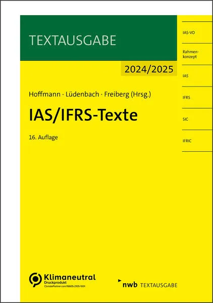 Cover: IAS/IFRS-Texte 2024/2025