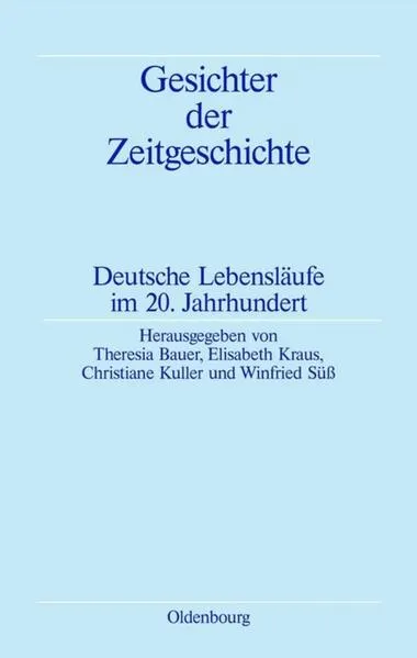 Cover: Gesichter der Zeitgeschichte
